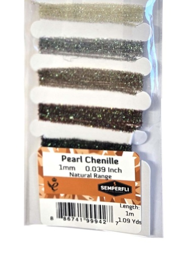 Pearl Chenille 1mm Multicards